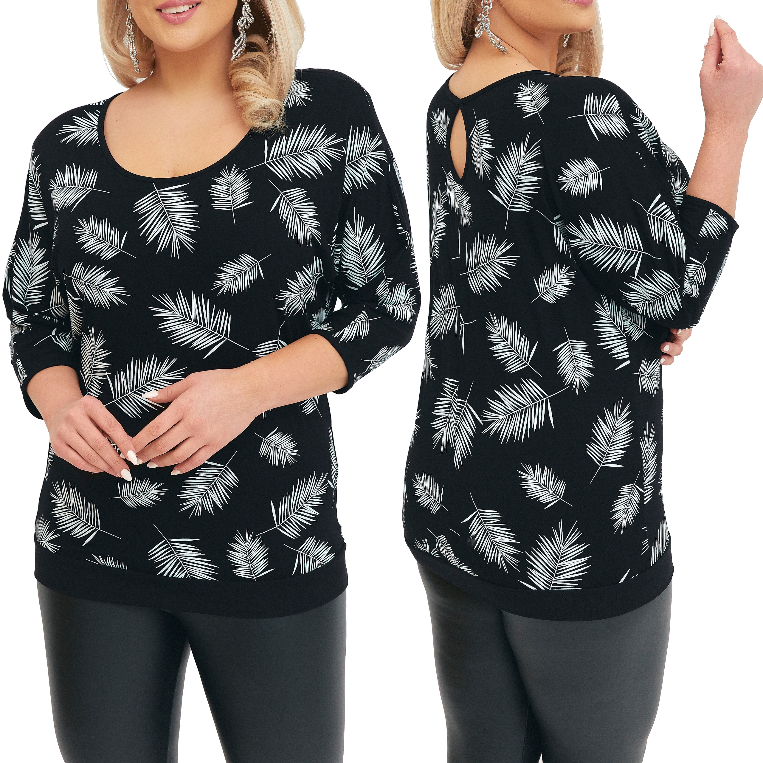 

Bluzka Damska Kimono Bluzki Damskie 34 Rekaw Plus