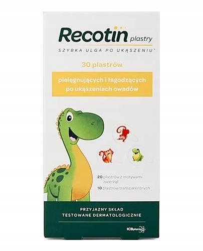 

Recotin Plastry po ukąszeniach owadów, 30 szt.
