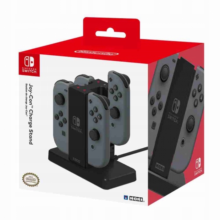 Stacja ładująca Nintendo Switch Hori czarna