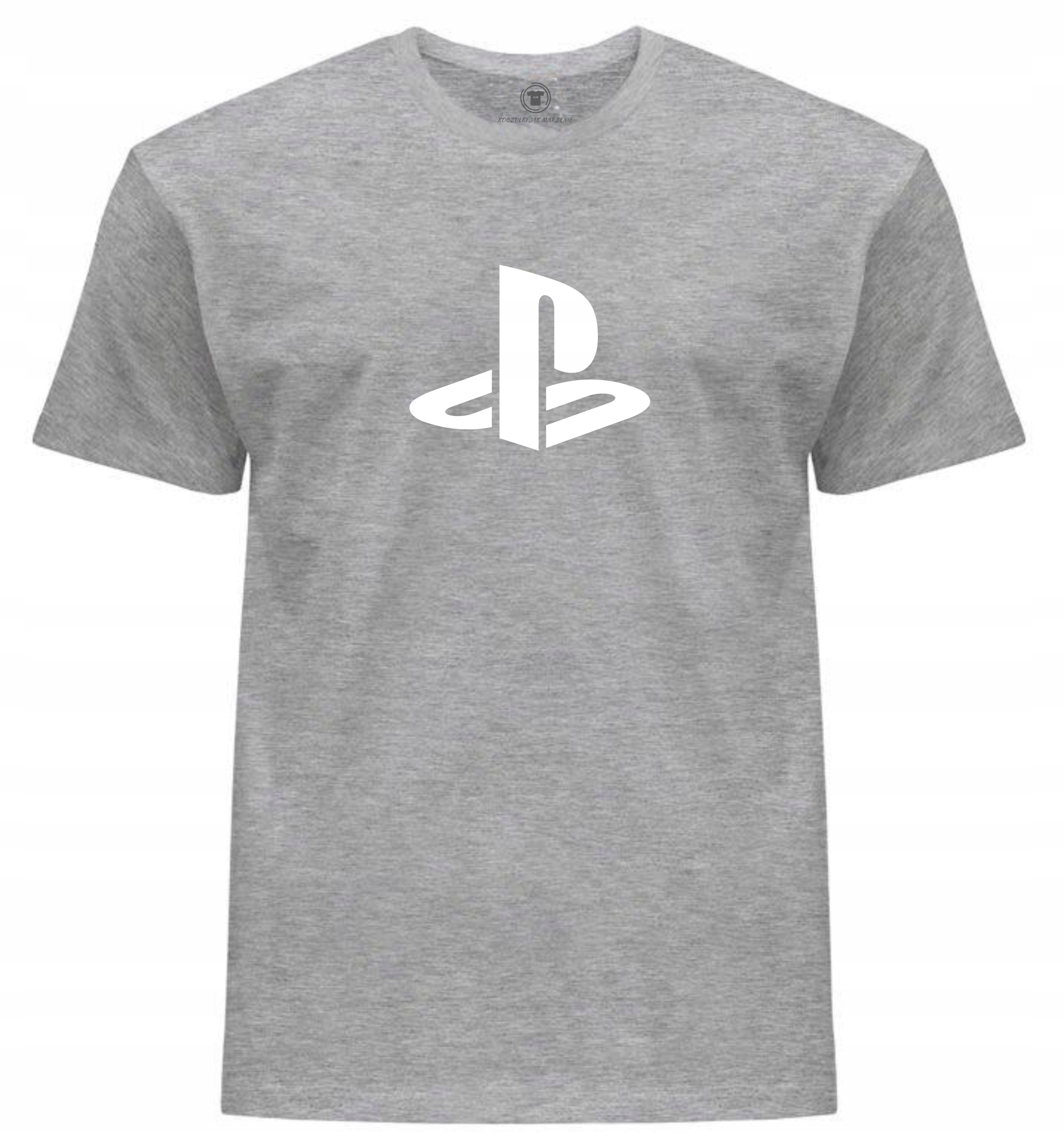 

Męska Koszulka PlayStation Simple szara 3XL