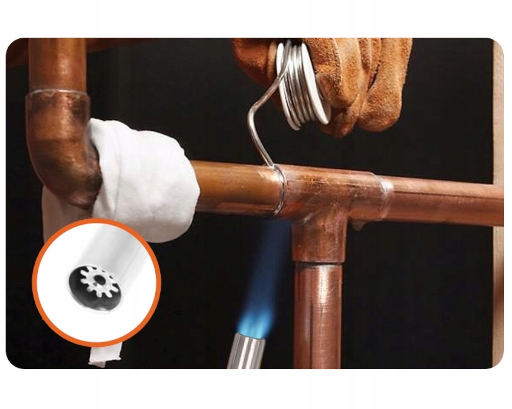 2xLUTOWNICA GAZOWA PREZYZYJNA MAŁA PORĘCZNA 3W1 Model SwitchFire