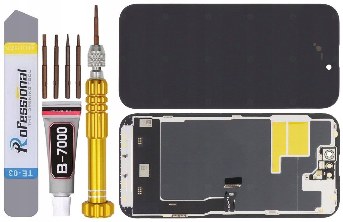 Displej Pro Iphone 14 Pro Soft Oled LCD Displej Vyměnitelný IC Displej