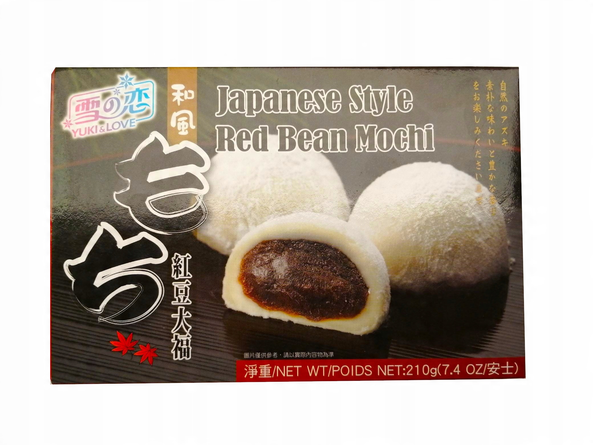 

Mochi ciastka ryżowe z fasolą adzuki Yuki 210 g