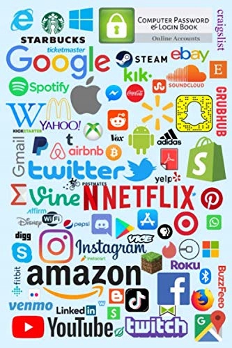 Prieto, Dana Computer Password and Login Book for Online Accounts, Pop Cult