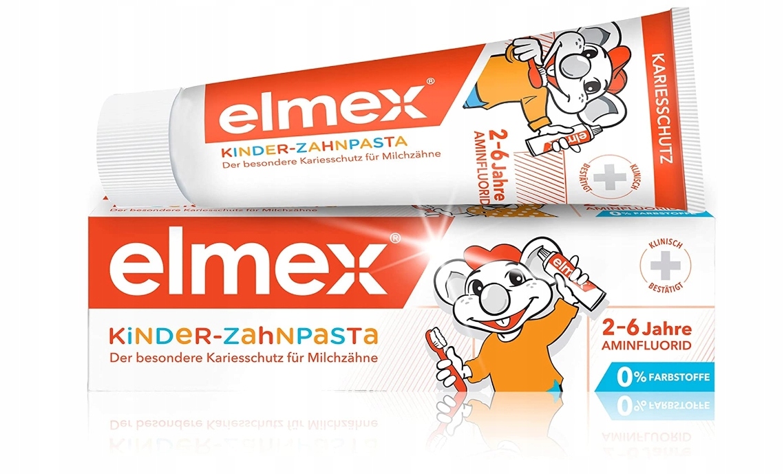 

Elmex, Pasta do zębów dla dzieci 2-6 lata, 50 ml
