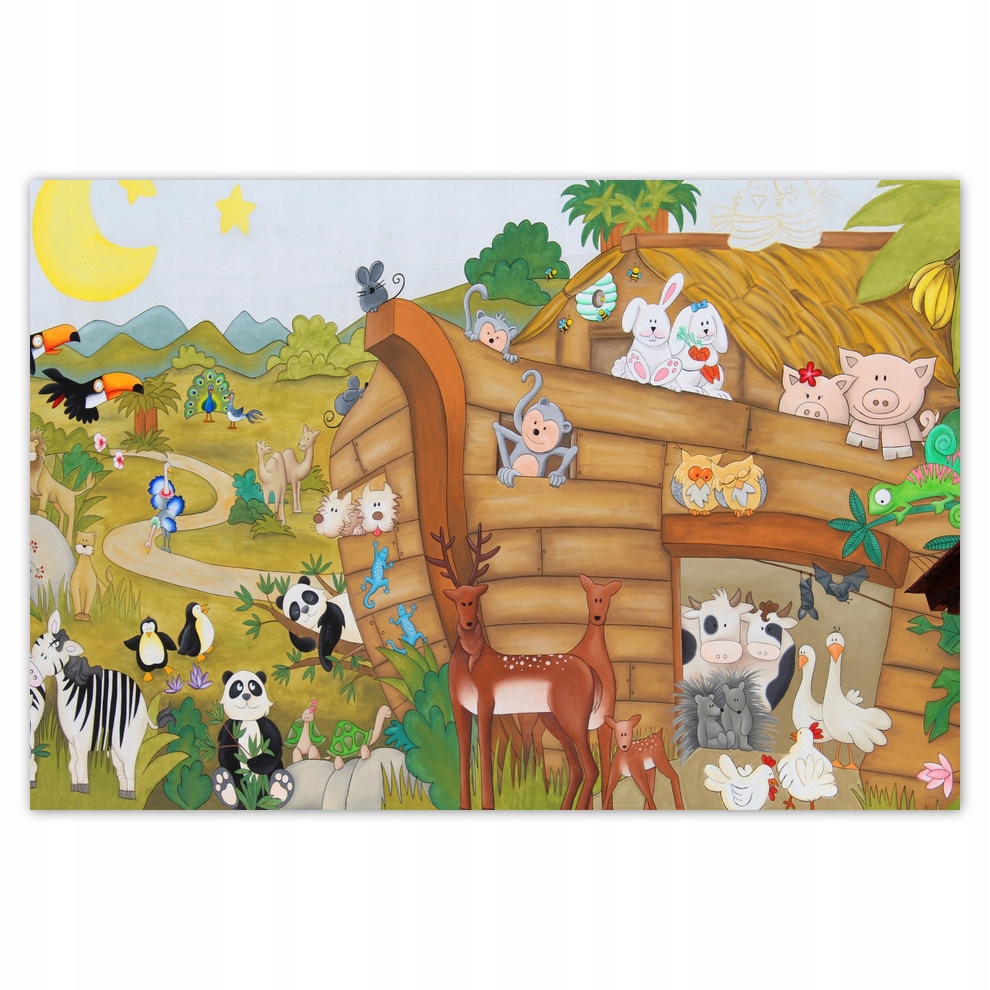 

Naklejki 185x125 Arka Noego Zwierzątka