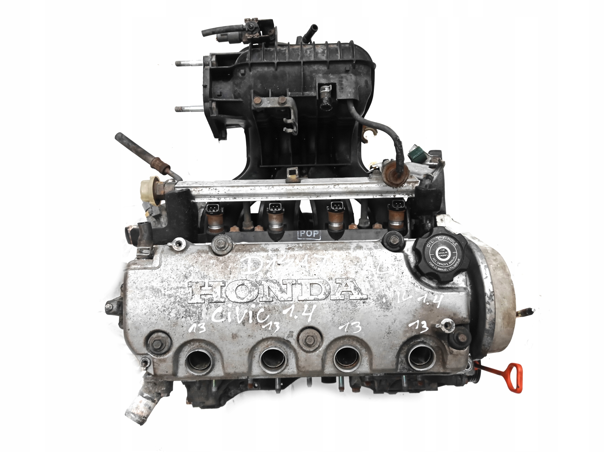 SILNIK HONDA CIVIC VI 1.4 16V D14A7