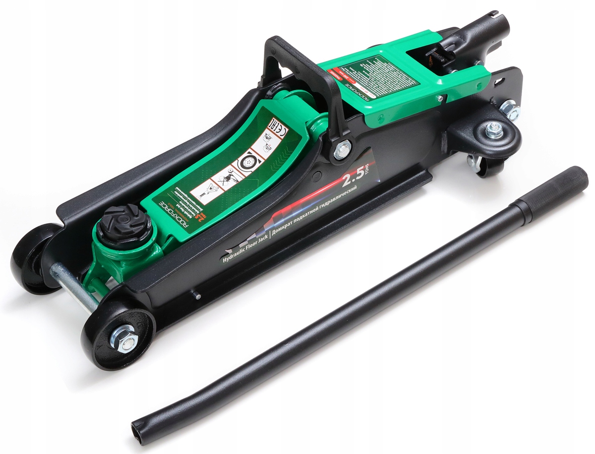 PODNOŚNIK SAMOCHODOWY LEWAREK ŻABA 2,5T GUMA NASADKA DO ALUFELG 21 Udźwig 2500 kg