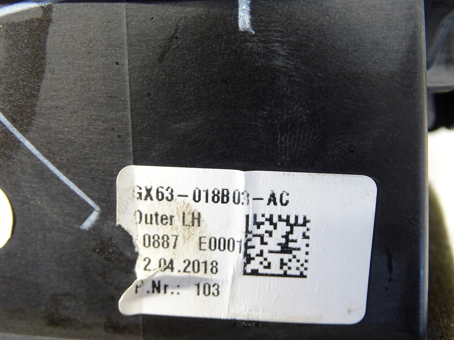 grid air conditioning devices left front JAGUAR XF II GX63-018B09-AC