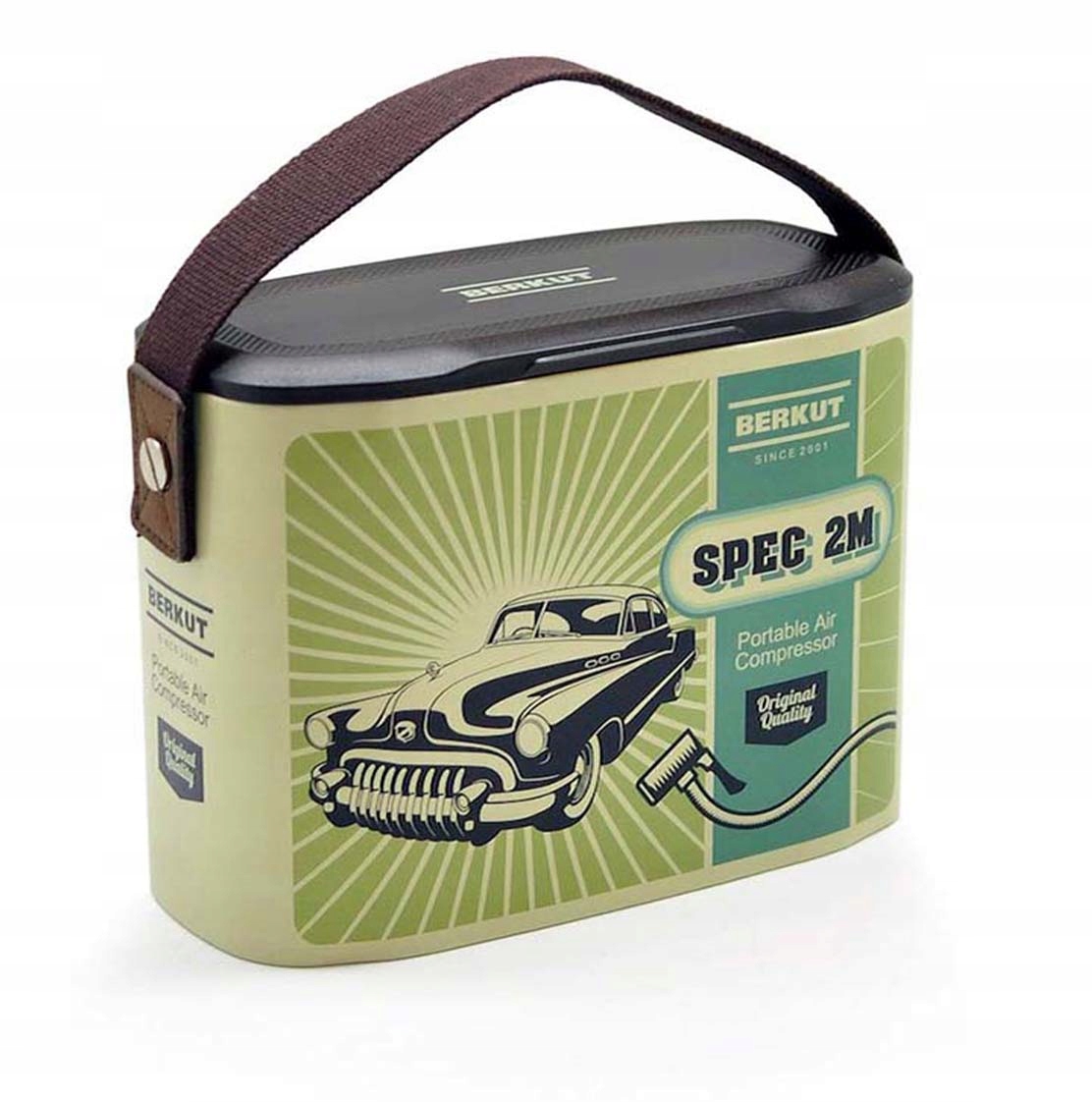 PRZENOŚNY CYFROWY KOMPRESOR SAMOCHODOWY BERKUT 12V