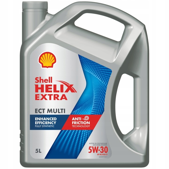 Syntetický olej Shell Helix Extra Ect Multi 5W-30 5L 504.00/507.00 LL04