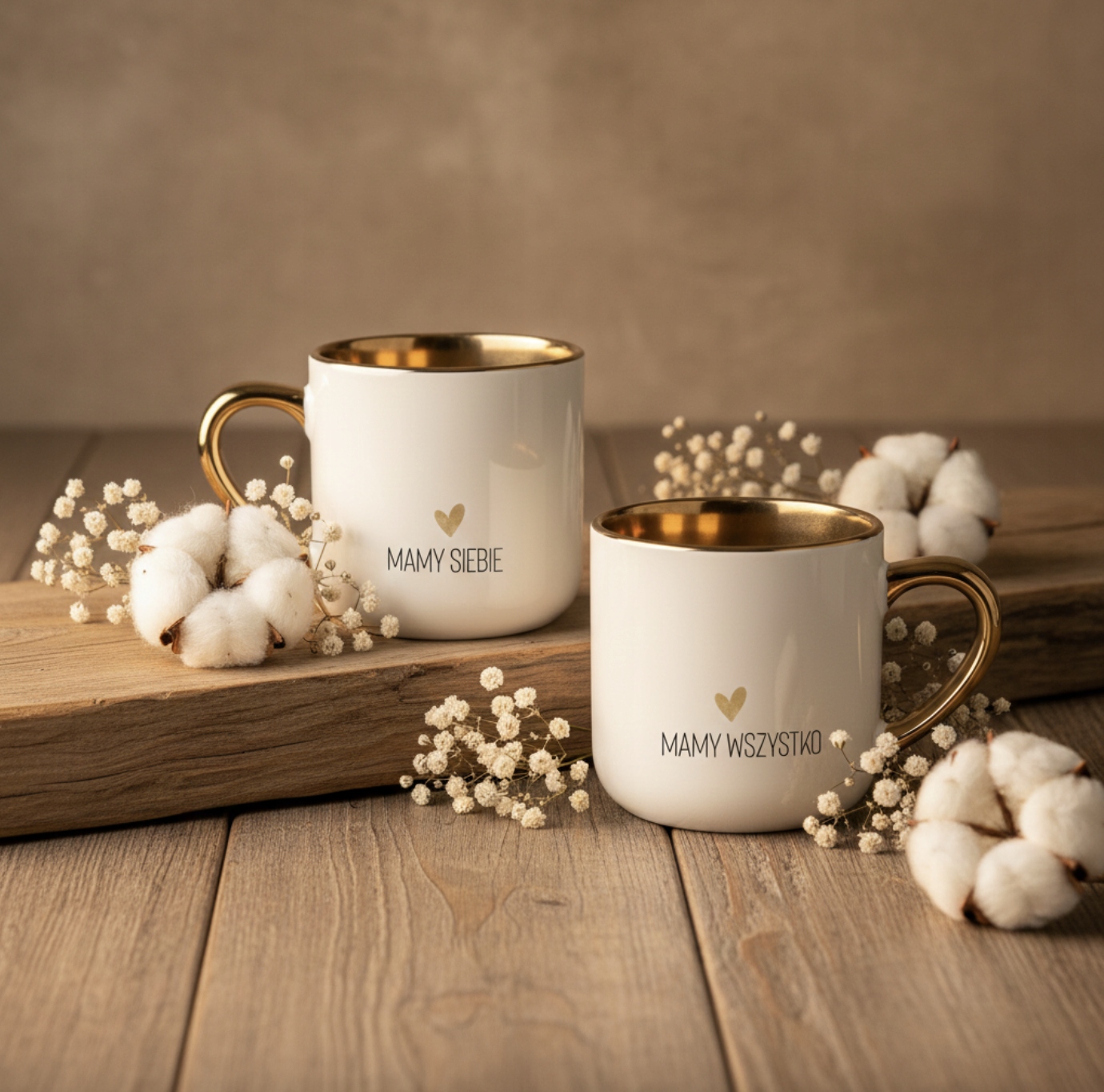 Zestaw kubków – ślubny dla pary na Walentynki rocznice