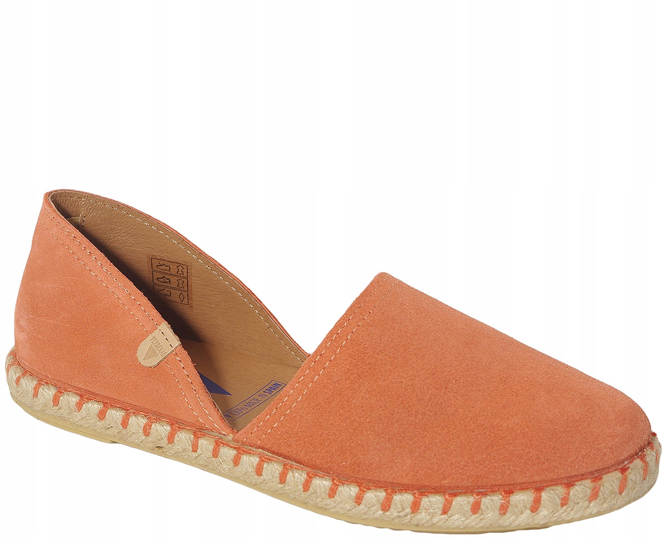 Verbenas Carmen baleríny espadrilky serraje coral 0300580001 36