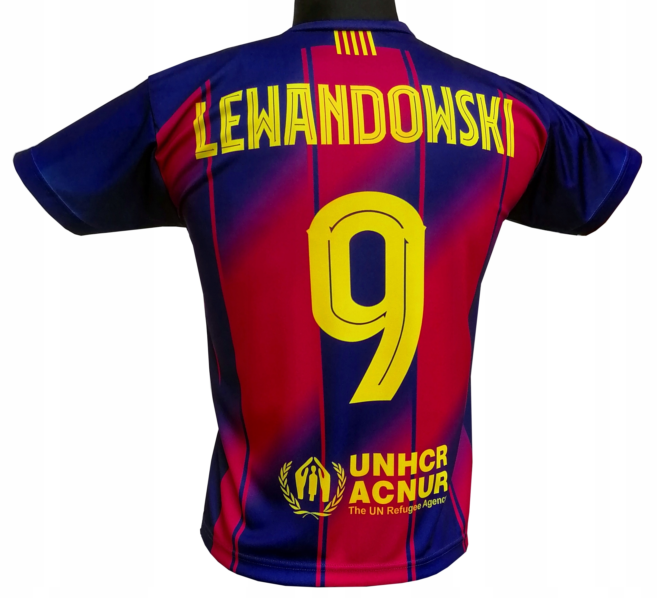 Koszulka piłkarska Lewandowski Barcelona :: dla dziecka wzrost 152 cm