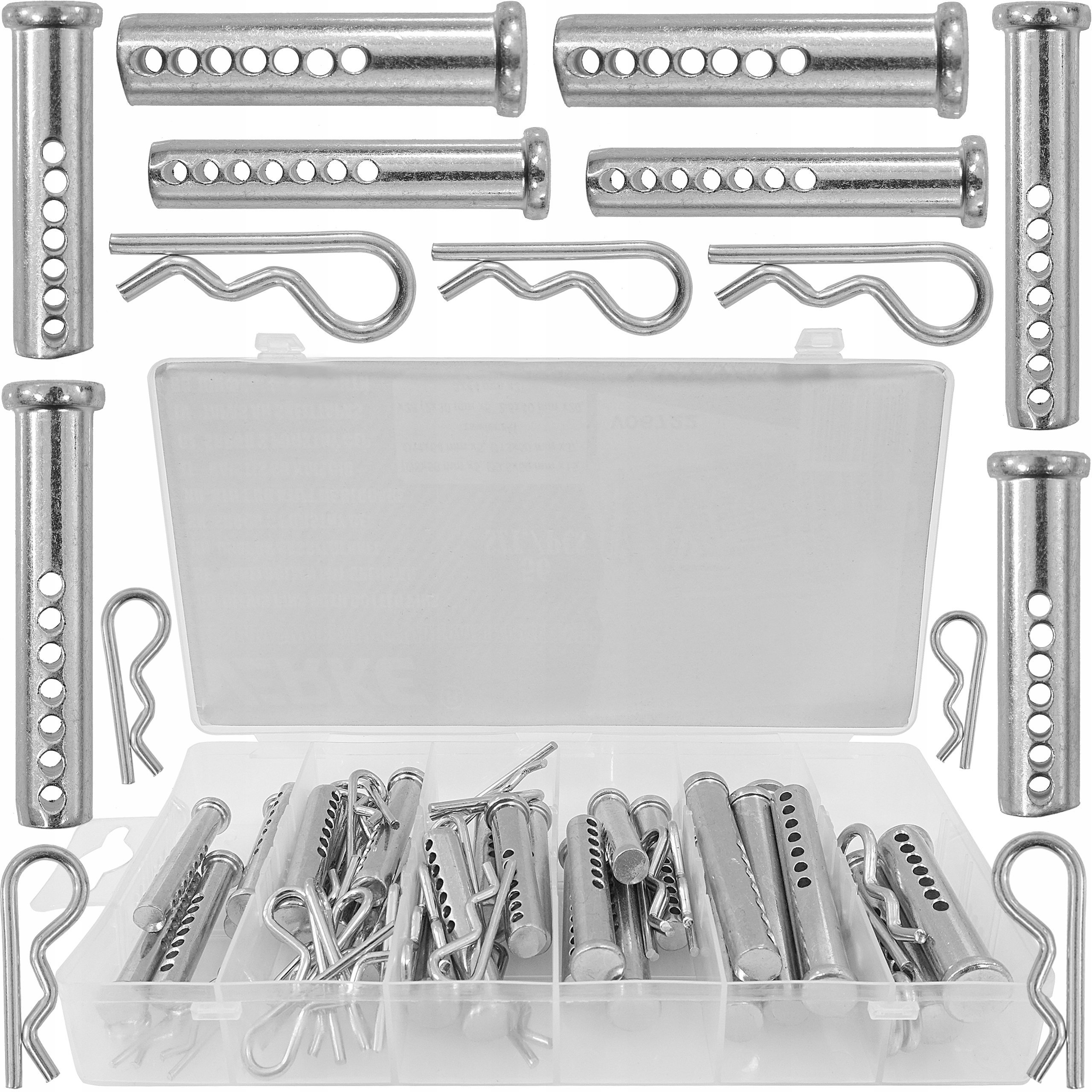 SWORZNE OTWORAMI ZAWLECZKI SPRĘŻYNOWE ZESTAW SWORZNI ZAWLECZEK SPRĘŻYNOWYCH