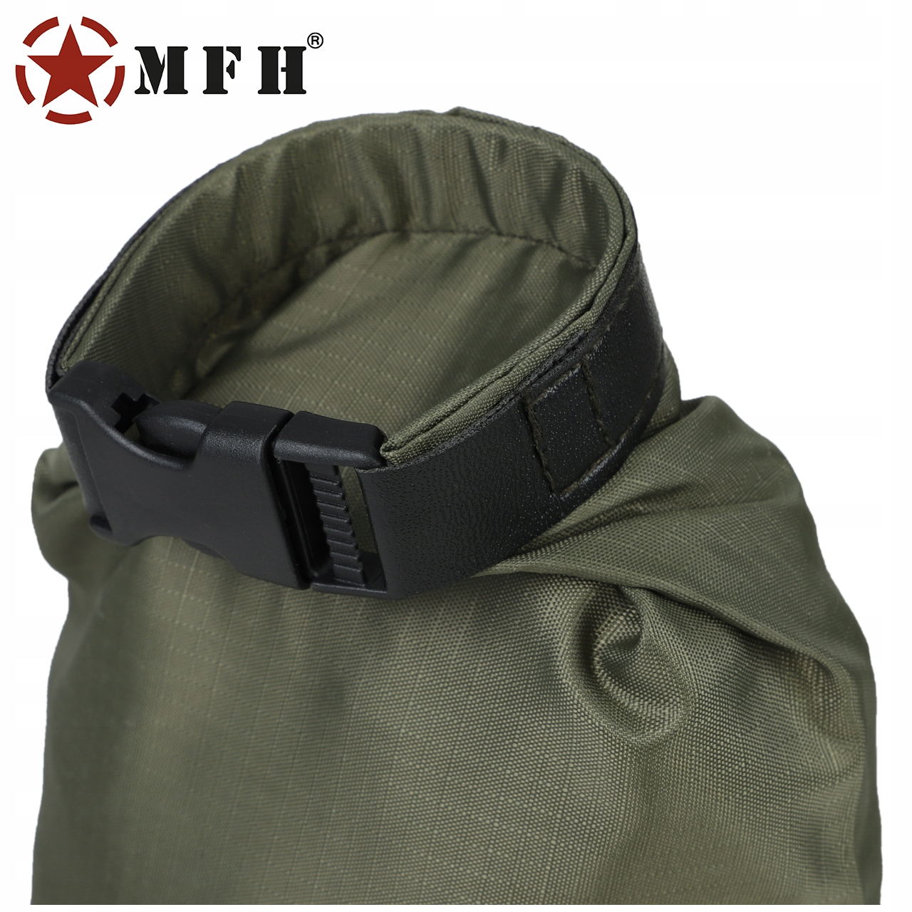 WOREK WODOODPORNY ZWIJANY MFH DRYBAG 1L OLIVE Model Drybag