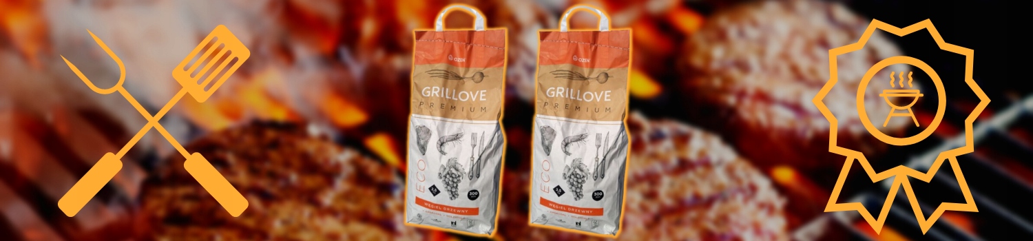 Węgiel drzewny BBQ Grillove Premium 2,5 kg PAKIET Waga 2.5 kg