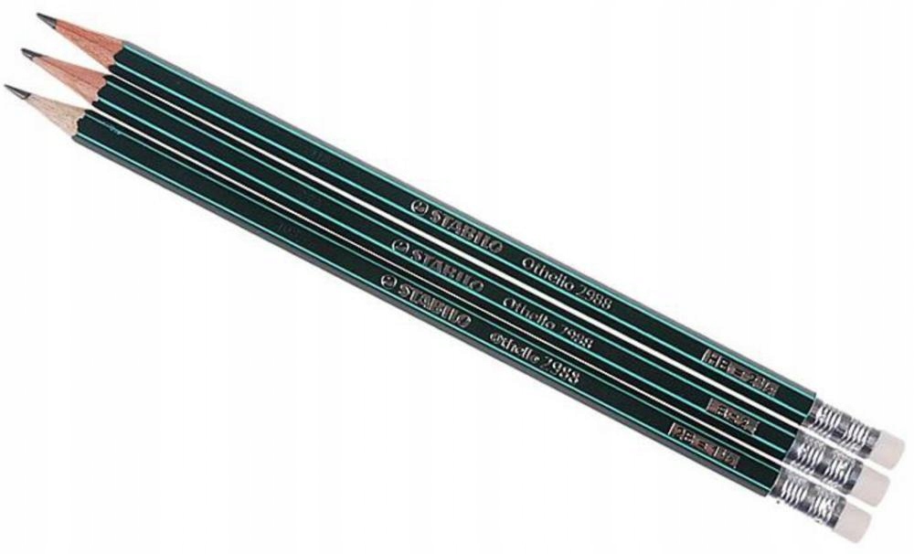 Ołówek Stabilo Othello 2B z gumką ZESTAW 12 szt Marka Stabilo