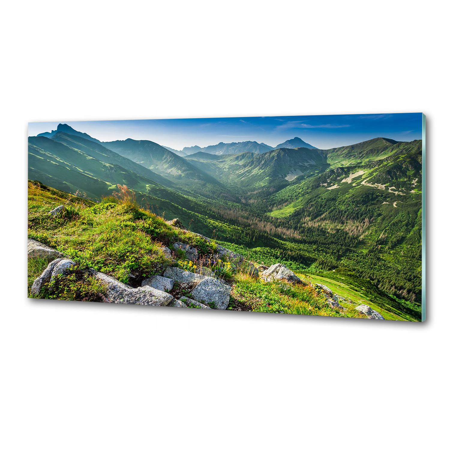 Panel do kuchyne Úsvit v Tatrách 125 x 50 cm Lepidlo