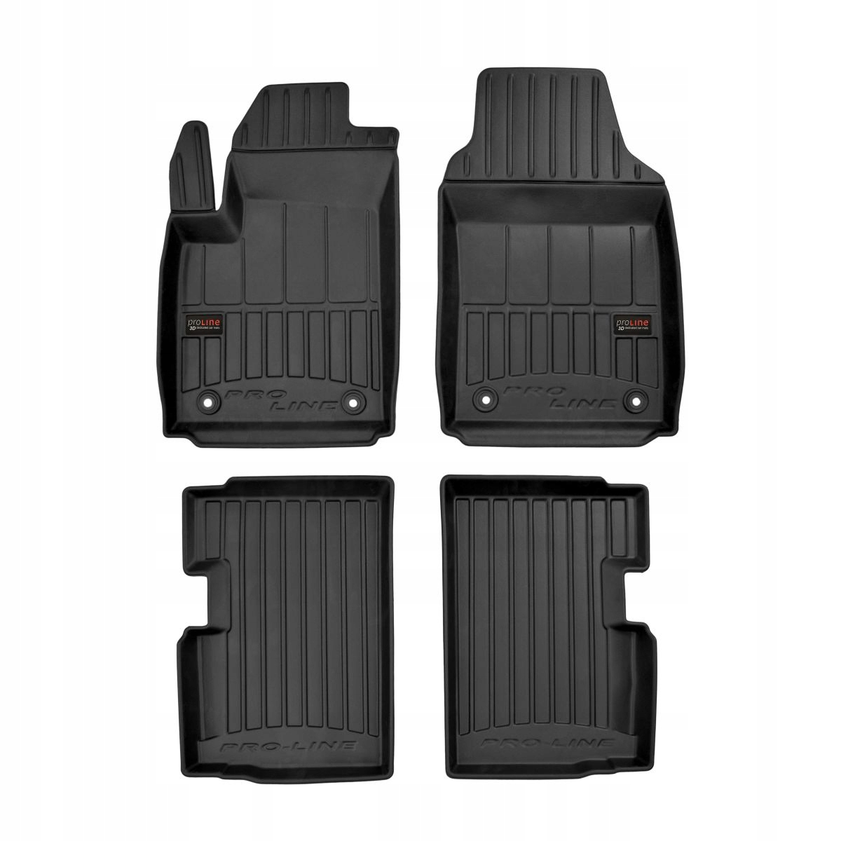 Gumové rohože Fiat 500 07.07- Frogum Frg 3D40973