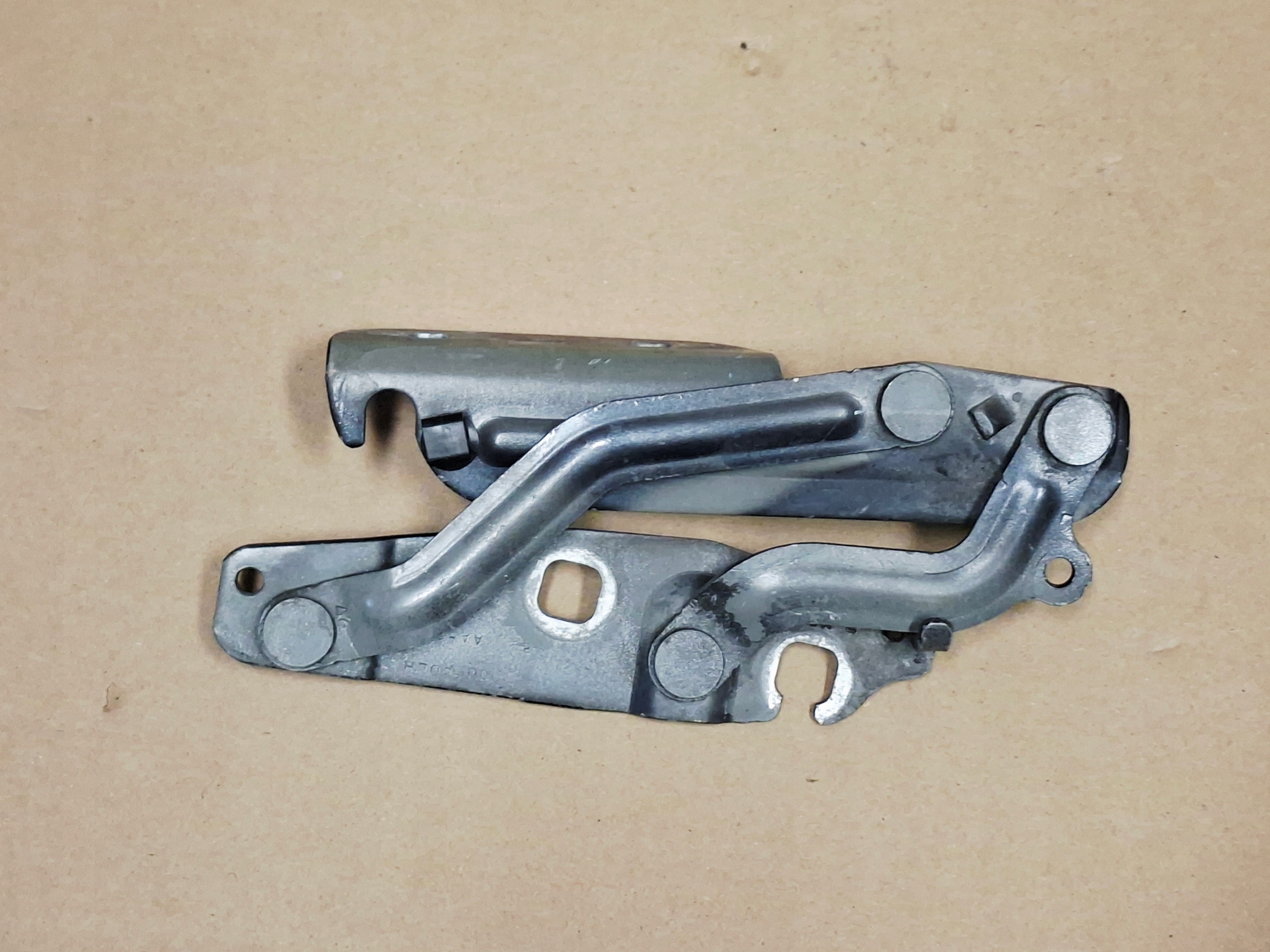 FORD FIESTA MK7 2008-2017 hinge bonnets right original MAGNETIC GRAY