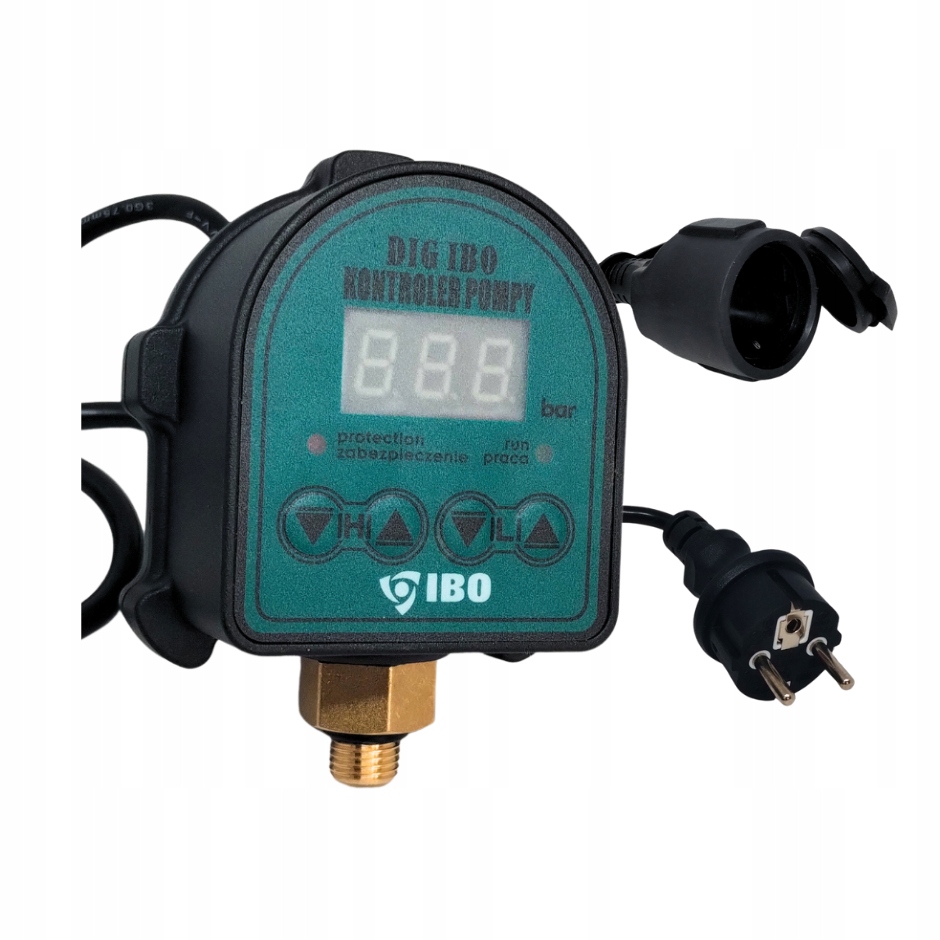 Inteligentní tlakový spínač pro čerpadlo s zásuvkou Ibo 1/4"