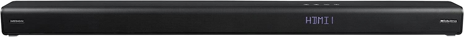 ŚWIETNY SOUNDBAR MD45377 DOLBY ATMOS 120W RMS USZKODZONY System dźwięku 3.1.2