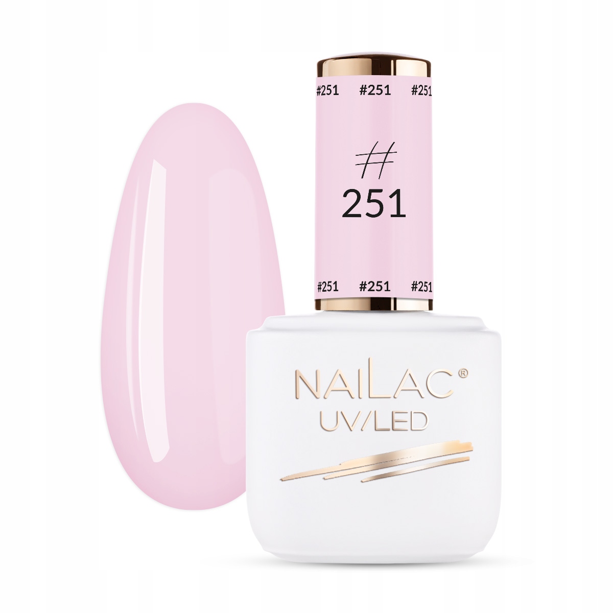 

#251 Lakier hybrydowy NaiLac 7ml