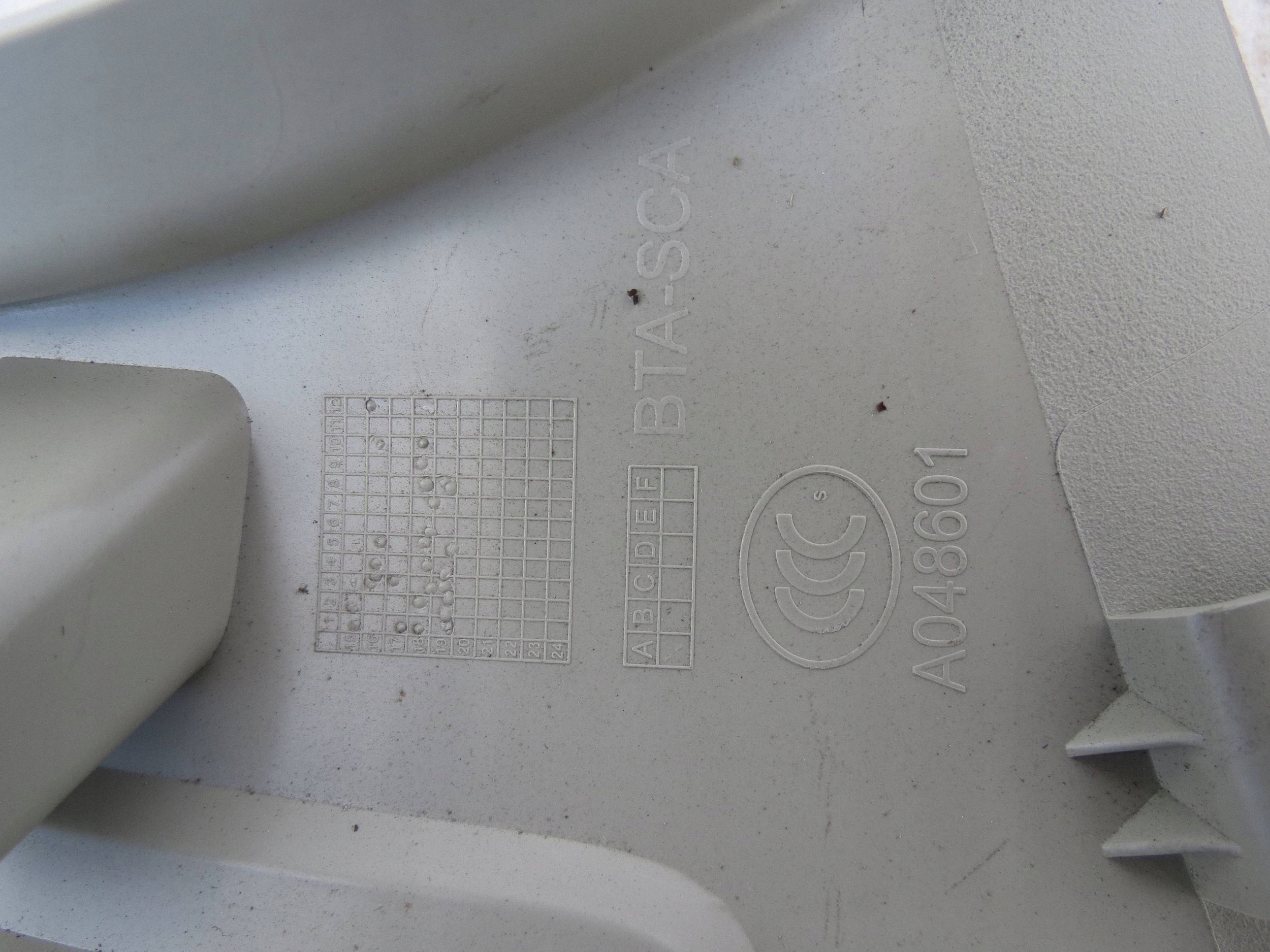 Blende Abdeckung SLUPKA D rechts heck VOLVO S90 V90 A048601