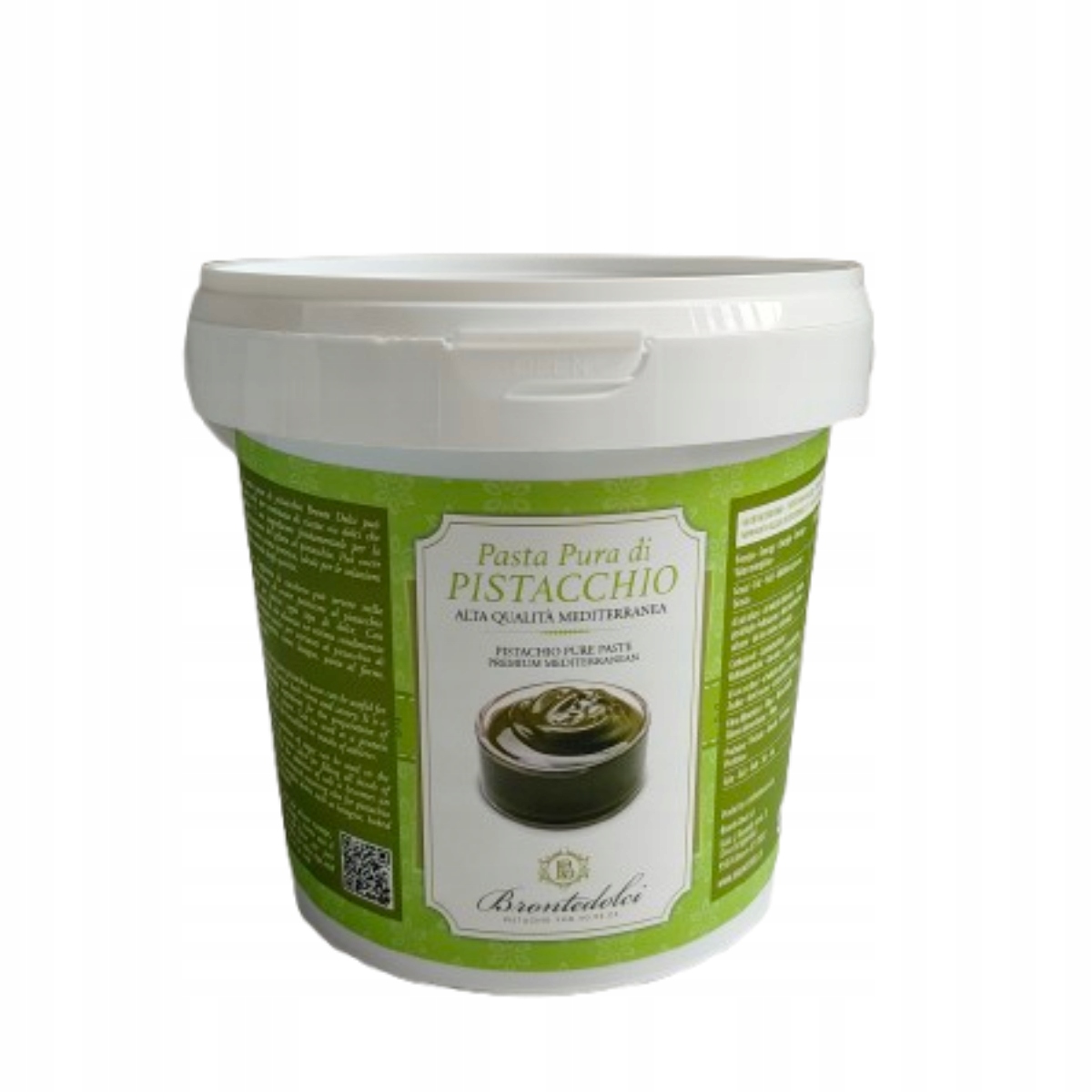 Brontedolci Pasta Pura Pistacjowa 100% Włochy 1kg