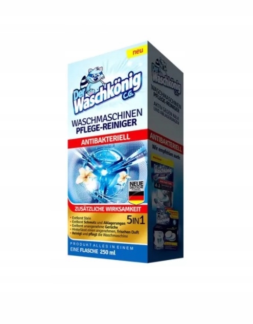 

Waschkonig, Czyścik do pralki antybakteryjny 250ml