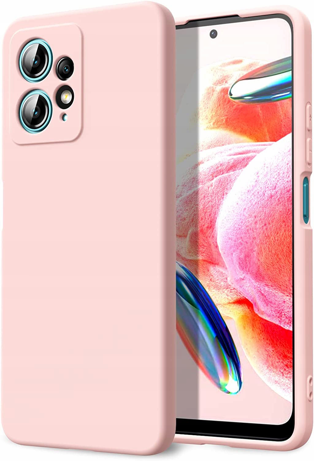 ETUI SOFT INSIDE DO XIAOMI REDMI NOTE 12 +SZKŁO Dedykowany model XIAOMI REDMI NOTE 12