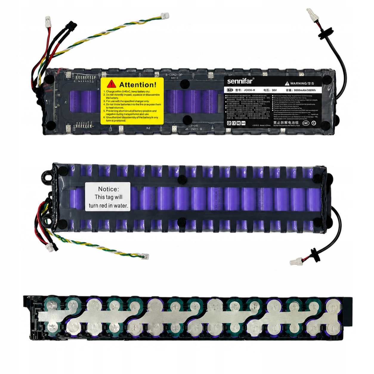 Baterie 10S3P 36V 9000 mAh pro koloběžku Xiaomi M365 Pro 1S