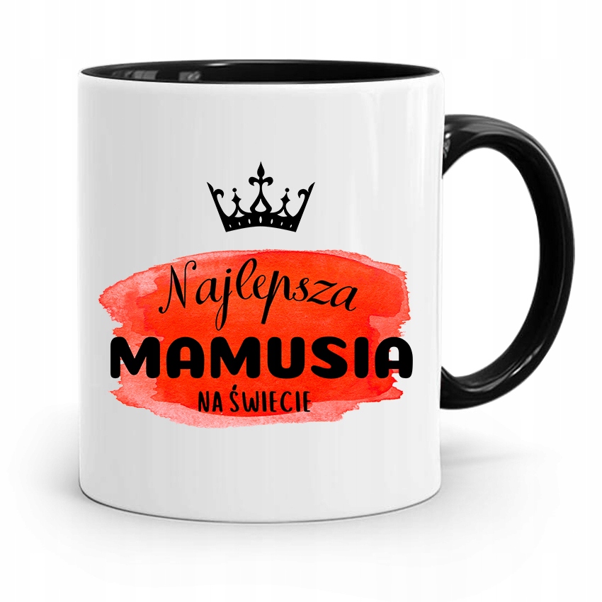 

Kubek Czarny Dla Najlepszej Mamy Na Świecie