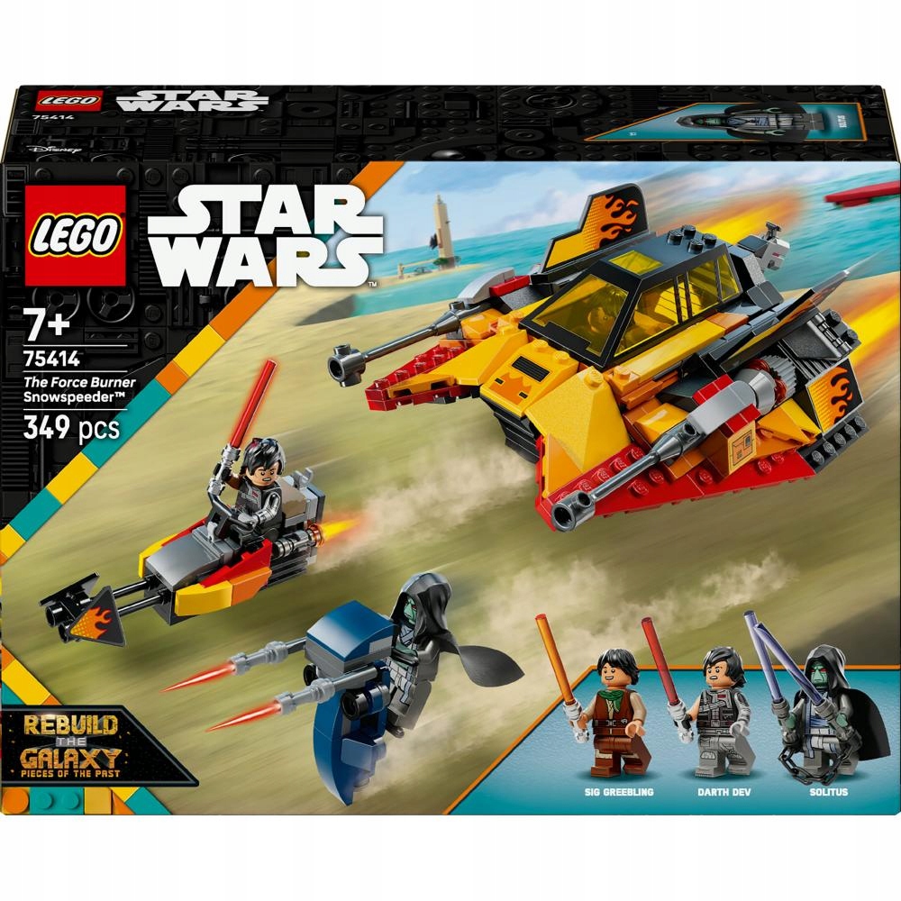 Lego Star Wars Plamenný sněhový vrtulník 75414