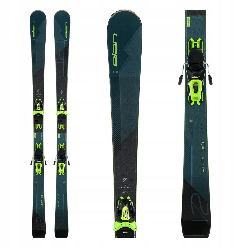 Narty zjazdowe Elan SHI AMPHIBIO 12 C PS ELS 11.0 DB4844 21