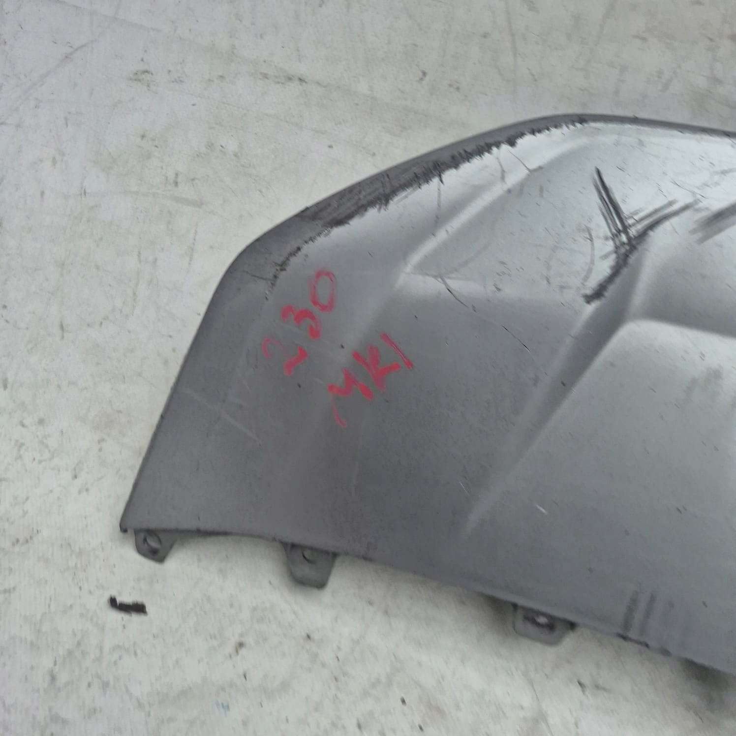 AUDI Q7 II 2 4M 15-19 DOL spoiler Paraurti Anteriore