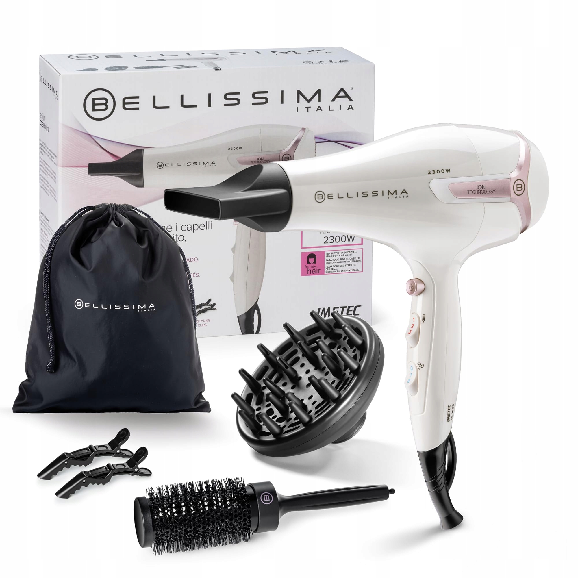 Vysoušeč vlasů Bellissima K9 2300W Model 11994 Ionizace