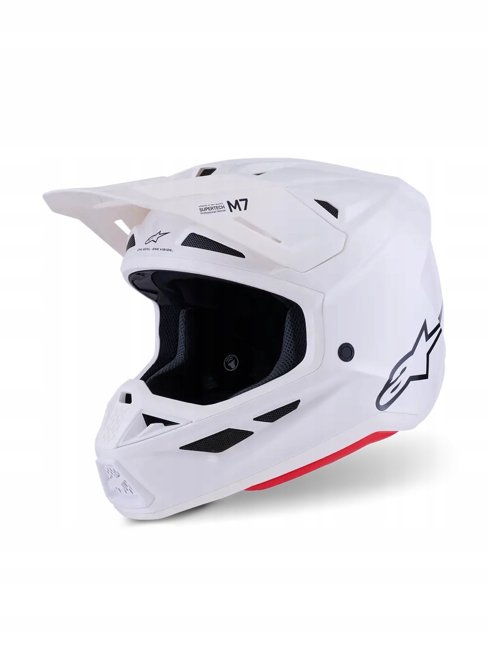 Prilba Alpinestars S-M7 Solid white XL