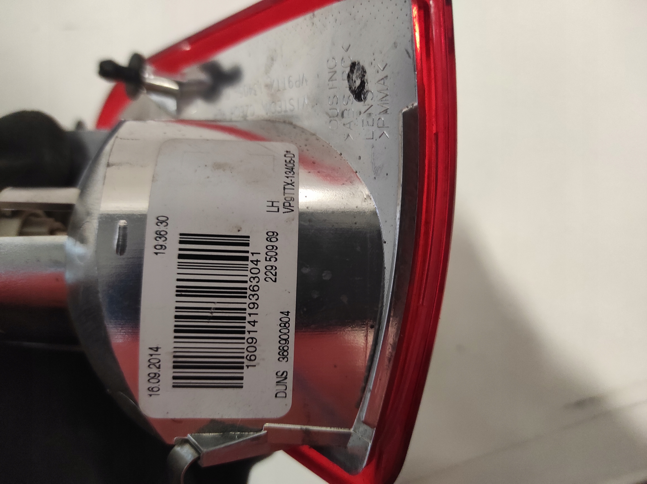 Opel Insignia light rear part left rear boot