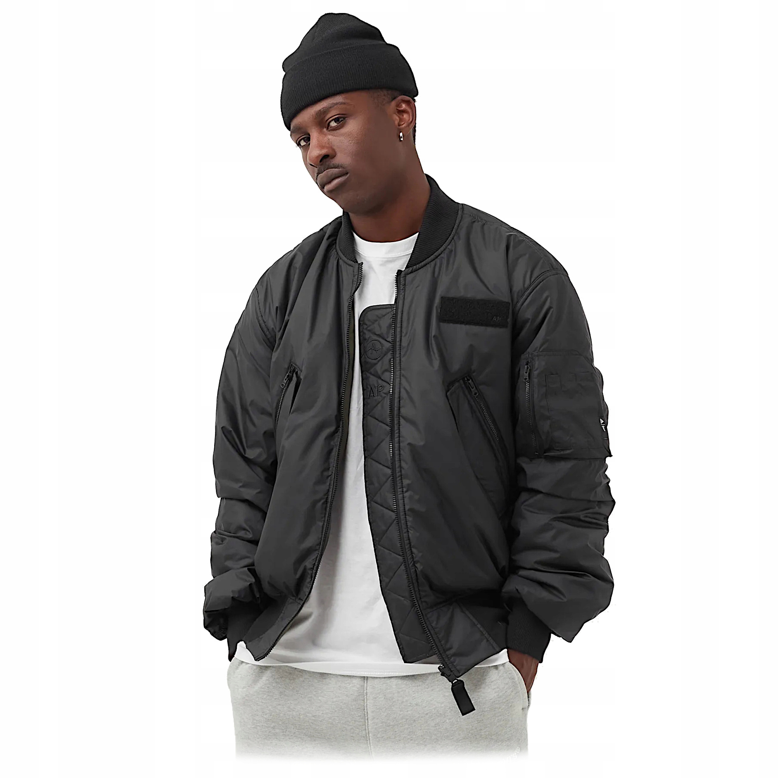 Pánská bunda Adidas bomber přechodová jarní flek Parley S