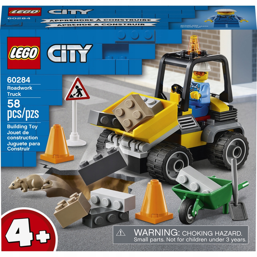 

Lego City Pojazd Do Robót Drogowych 60284