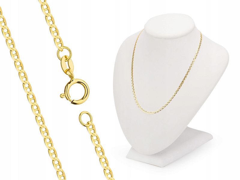 Zlatý Řetízek pr. 585 Řetěz Gucci Marine 42 cm