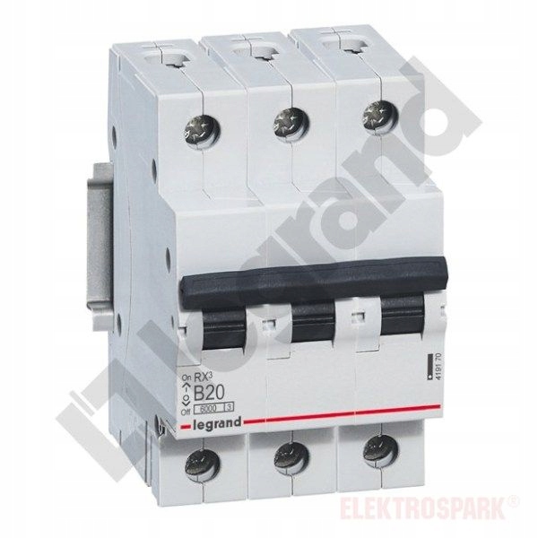 

Wyłącznik Nadpr. RX3 B20A 3P