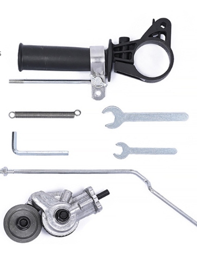 ADAPTER PRZYSTAWKA NA WIERTARKĘ NOŻYCE DO CIĘCIA BLACHY WIERTARKI BLACH Zasilanie ręczne