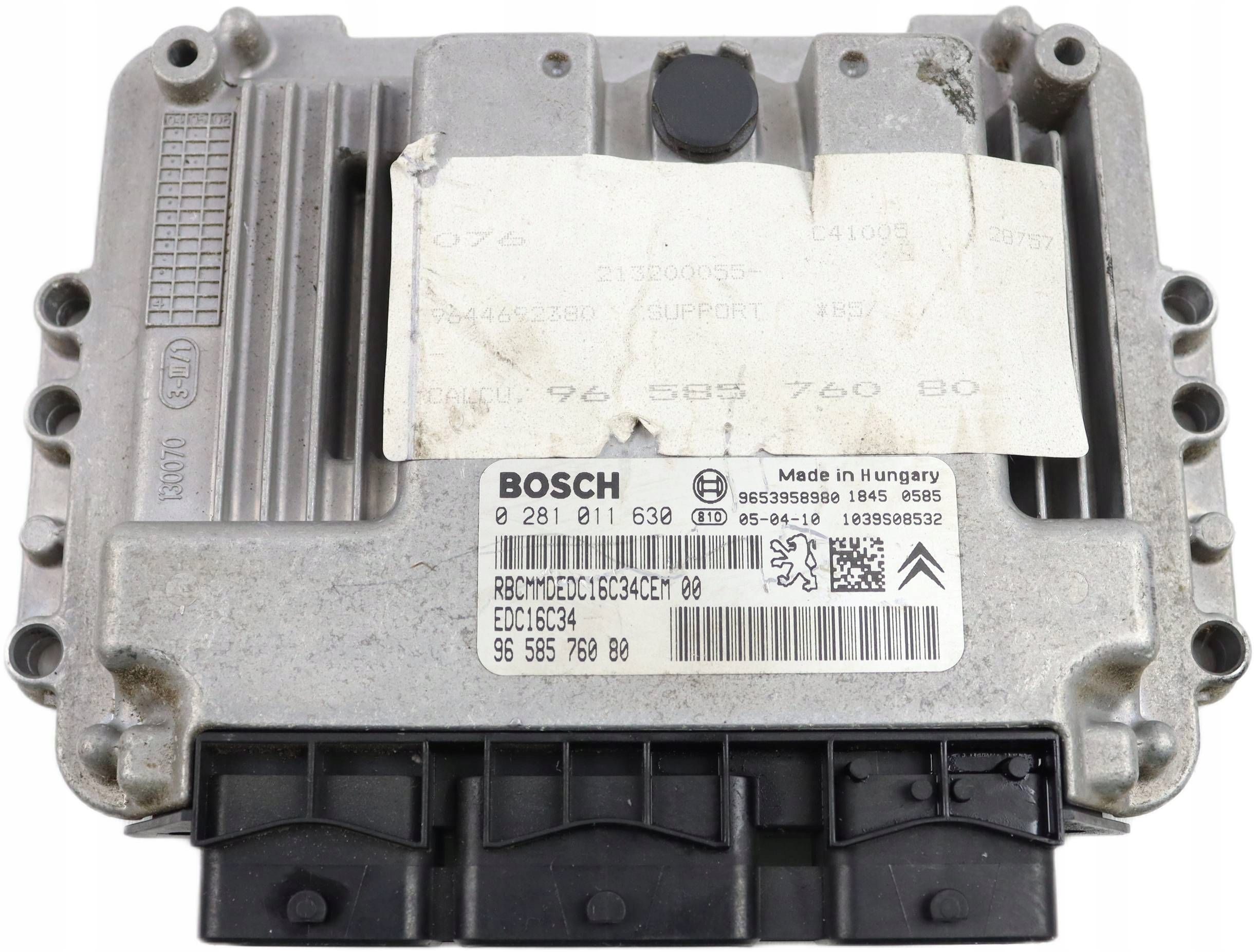 CITROEN C4 e computer Centralina Motore 1.6 HDI 9653958980 9658576080