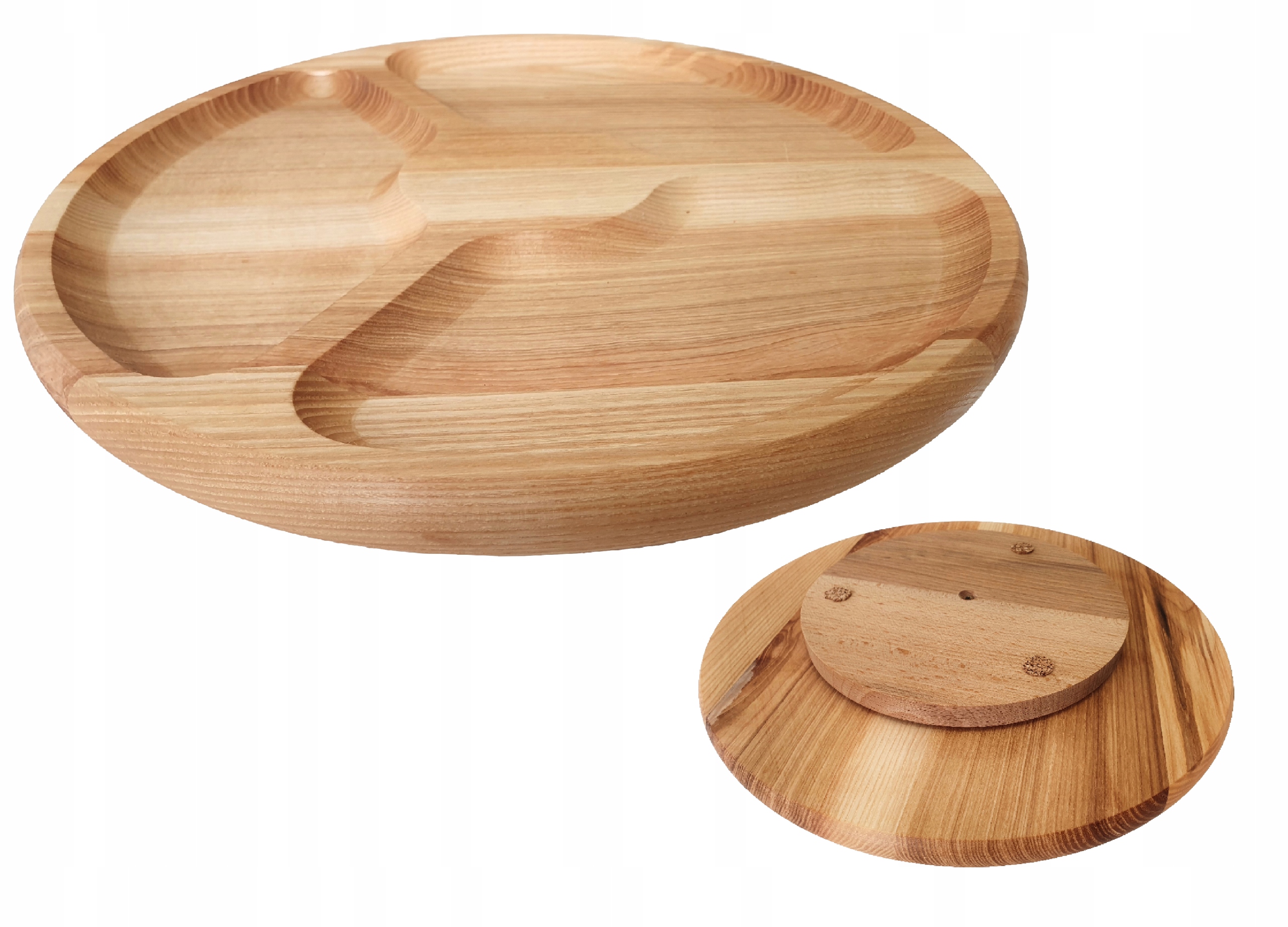 

Deska obrotowa Jesion Patera na przekąski ser 34cm