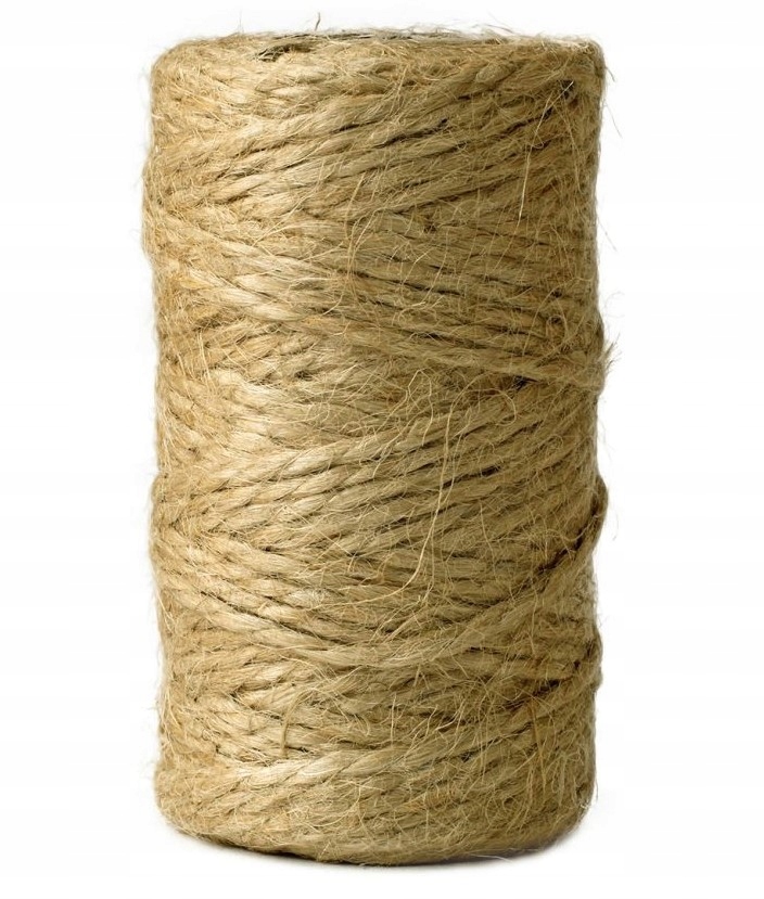 

Sznurek linka jutowa jutowy z juty 50g/2mm 36mb