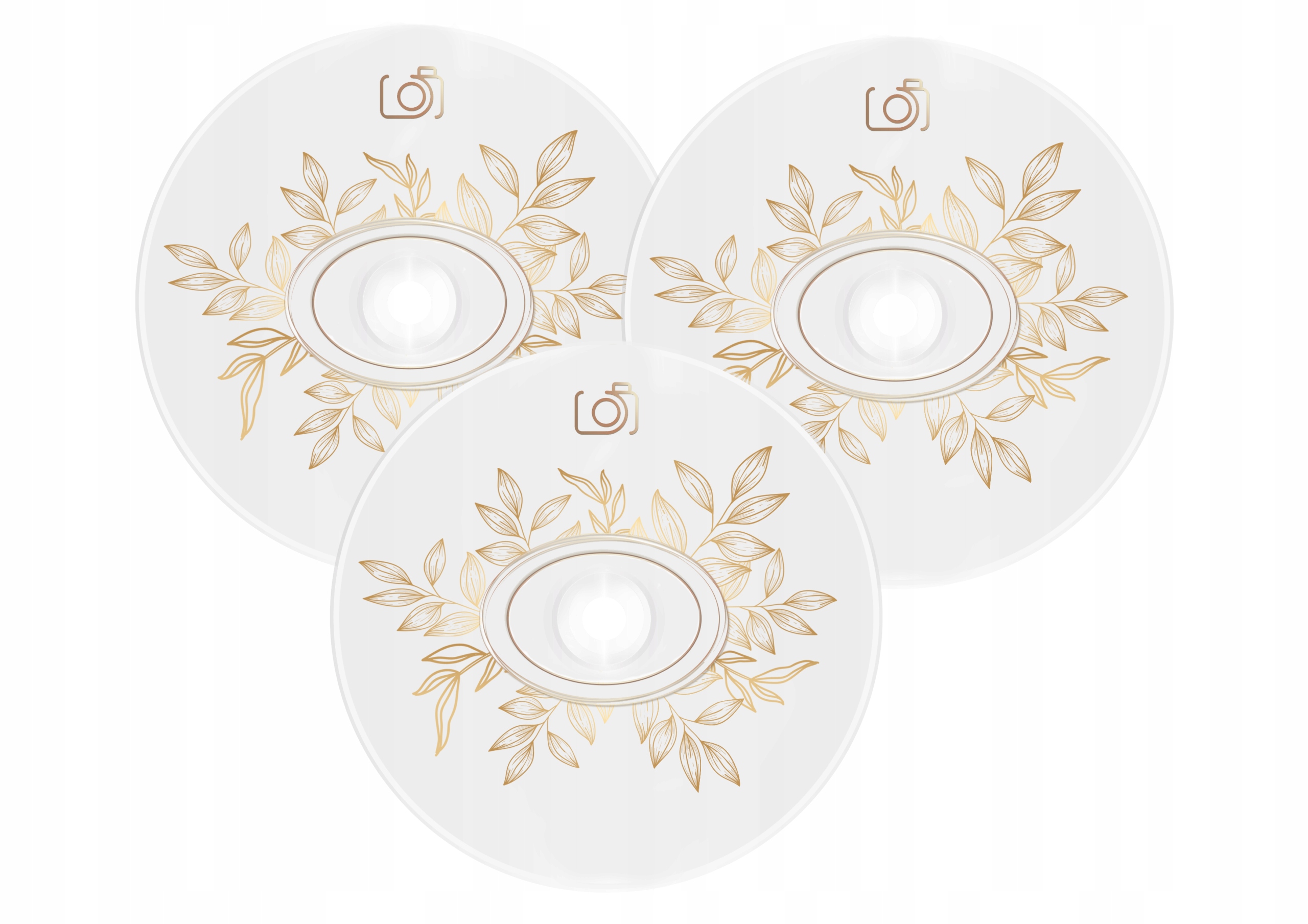 

Płyta DVD z nadrukiem liście2 3 sztuki Pakiet