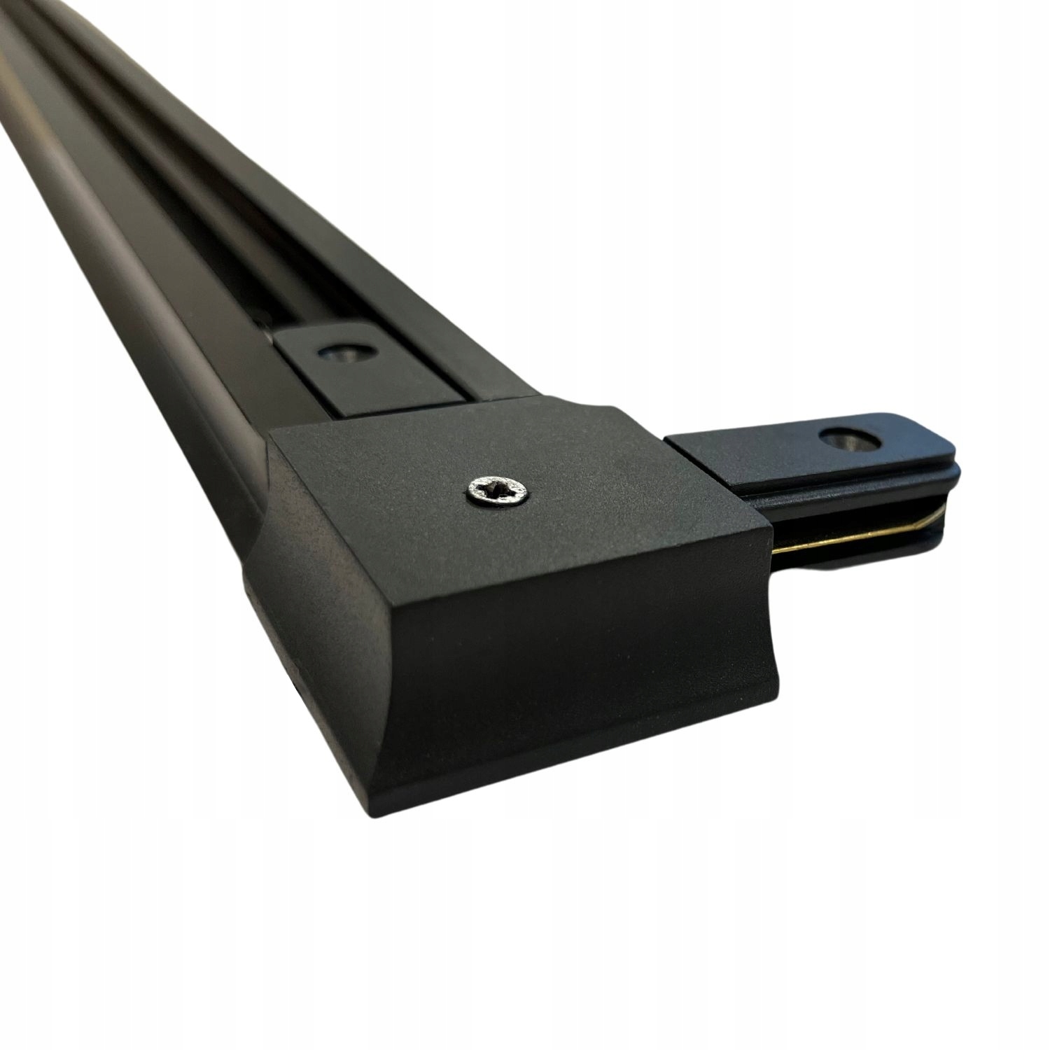 Łącznik kątowy do szyn oświetleniowych LED czarny połączenie typu L Maksymalna moc pojedynczego źródła światła 0 W